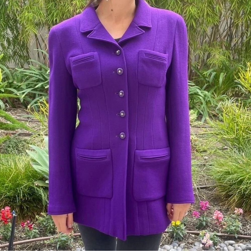 Chanel Vintage Runaway 1995 Fall/Winter 95A Jacket US8
